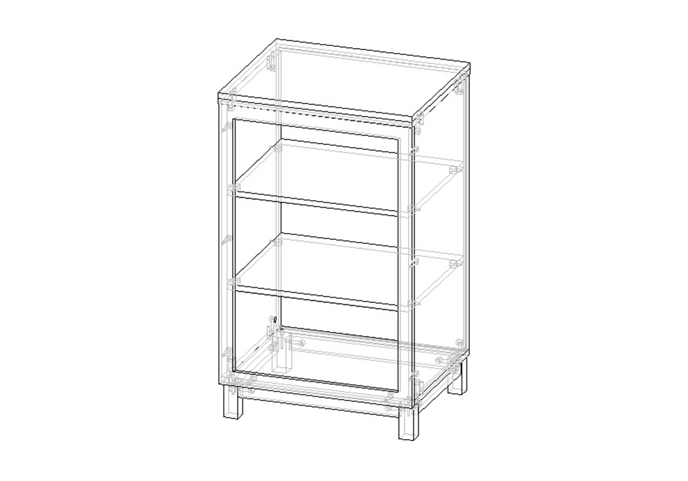 Стеллаж Техас-2 МДФ - фото 3