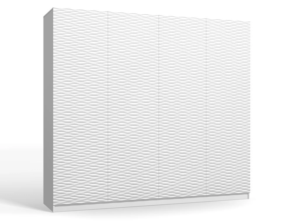 Шкаф распашной Сенатор-4 МДФ 3D - фото 1