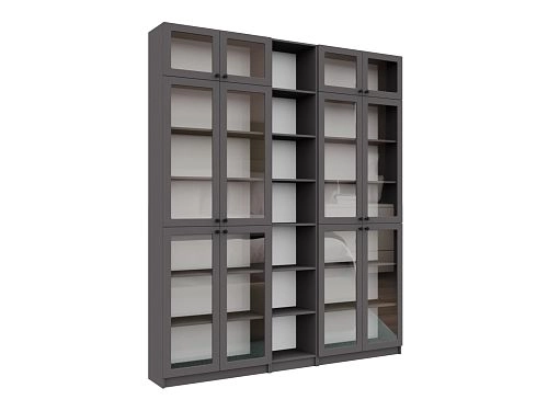 Шкаф для книг Билли Стольмин 32 Графит - фото 3