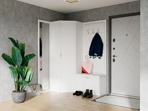 Прихожая Грация-4 с рамкой МДФ
