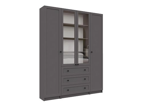 Шкаф для книг Билли Стольмин 45 Графит - фото 3