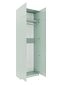 Шкаф распашной Калифорния-2 с антресолью Пастельный Зеленый