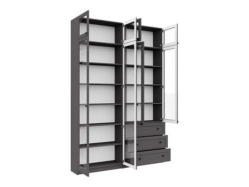 Шкаф для книг Билли Стольмин 47 Графит - фото 2