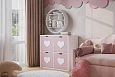 Стеллаж KIDS 1 Розовый Лайт