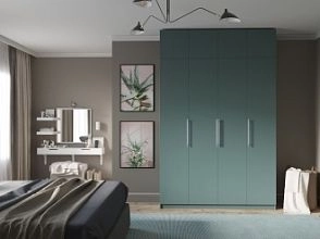 Калифорния-4 с антресолью Сумеречный Голубой