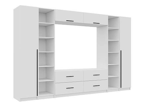 Стенка Лорена Пакс ТВ-стенка 1 Белый - фото 4