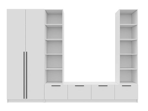 Стенка Лорена Пакс ТВ-стенка 17 Белый - фото 3