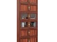 Шкаф книжный Карлос-046 Орех Итальянский