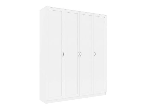 Шкаф распашной Стелла-21 Белый - фото 4