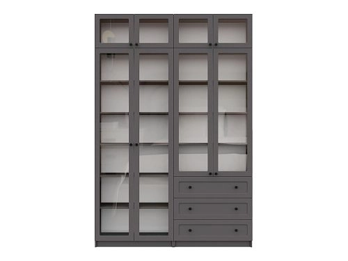 Шкаф для книг Билли Стольмин 47 Графит - фото 4