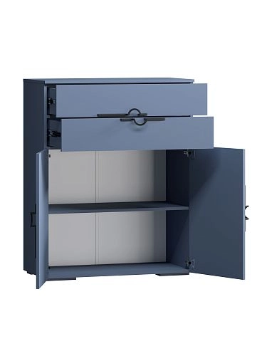 Комод Белиз-1 Альби полуночно-синий - фото 2