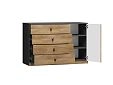 Комод Банни-2 Дуб Мореный