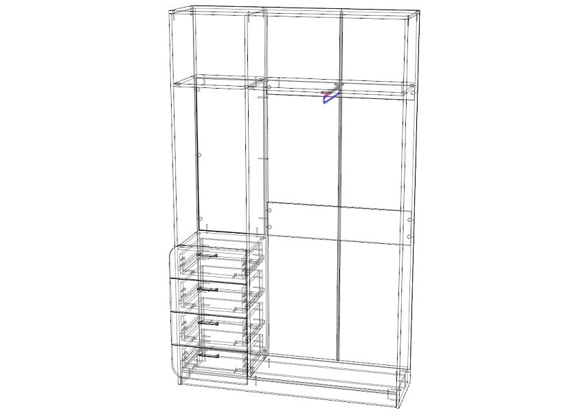 Прихожая Модерн-7 МДФ