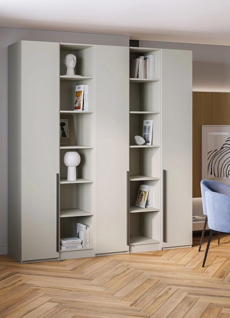 Шкаф распашной Хейсон-14 Кашемир Черный - фото 2