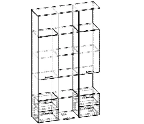 Стеллаж Бриз-3.04 - фото 2