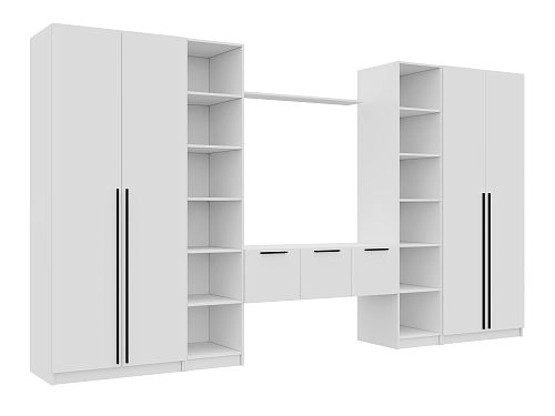 Стенка Лорена Пакс ТВ-стенка 16 Белый - фото 4