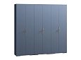 Шкаф распашной Белиз-6 Альби Полуночно-синий