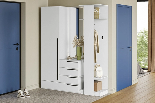 Прихожая Лорена Пакс-6 Белый - фото 1