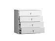 Комод Банни-4 Белый