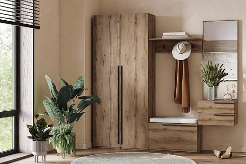 Прихожая Лорена Пакс-5 Дуб Табачный - фото 1