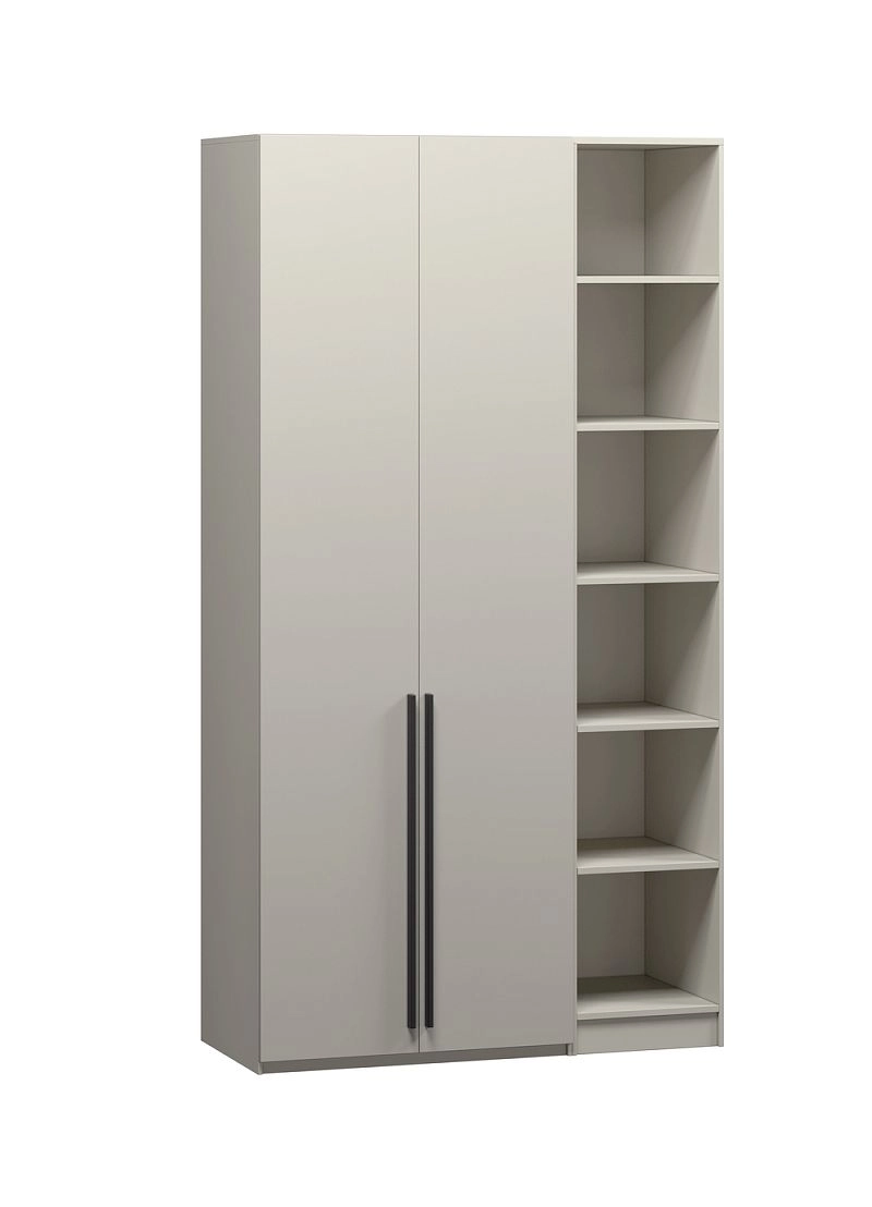 Шкаф распашной Хейсон-23 Кашемир Черный - фото 3