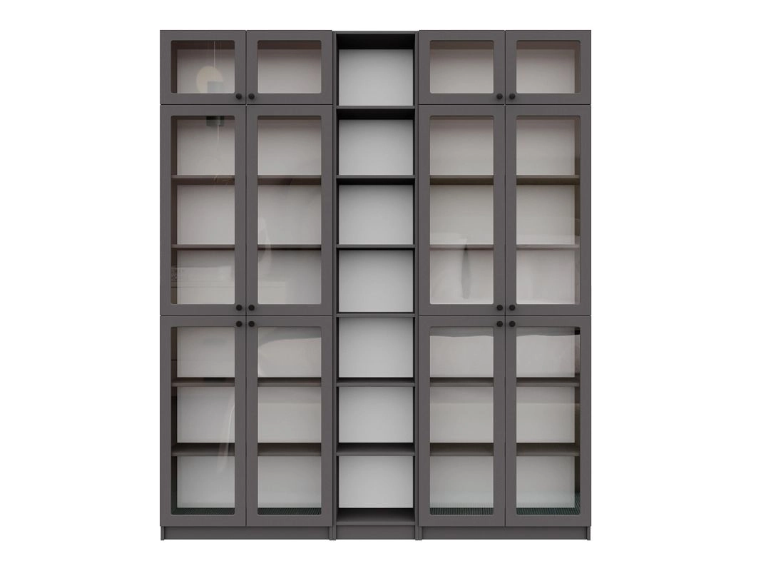 Шкаф для книг Билли Стольмин 32 Графит - фото 4