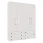Шкаф распашной Калифорния-Стиль-9 Белый