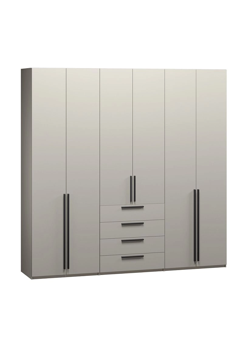 Шкаф распашной Хейсон-8 Кашемир Черный - фото 3