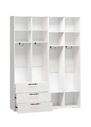 Шкаф распашной Мори-Хелена-8 Белый - фото 2