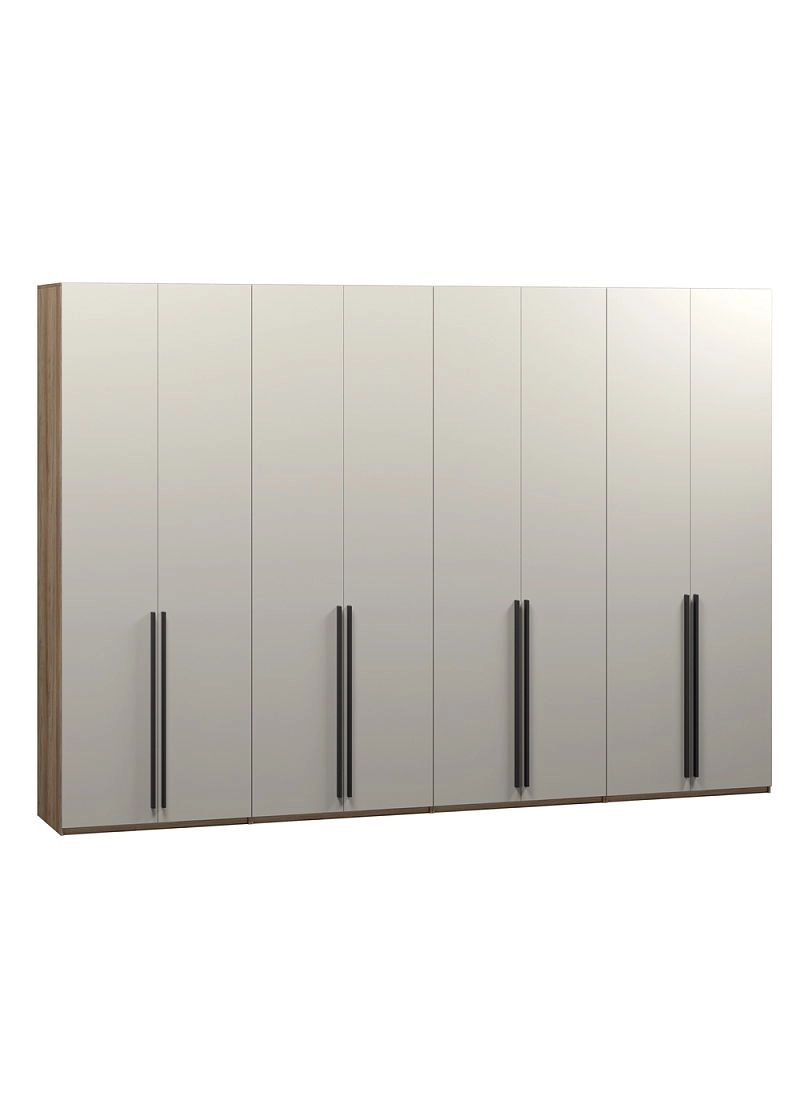 Шкаф распашной Хейсон-19 Кашемир Блэквуд Ячменный - фото 3