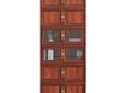 Шкаф книжный Карлос-046 Орех Итальянский