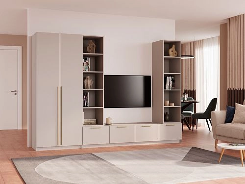 Стенка Лорена Пакс ТВ-стенка 17 Кашемир - фото 1