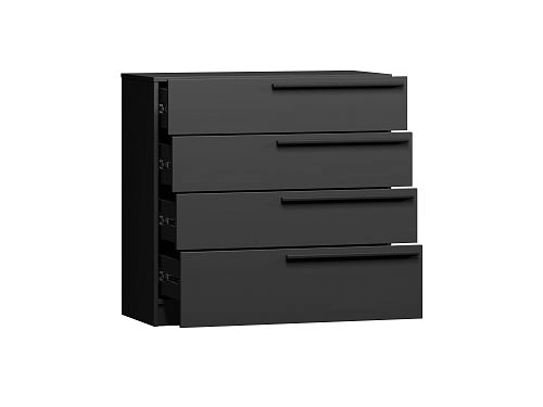 Комод Лорена Пакс-4 Черный - фото 3