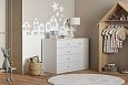 Комод Стрекоза-2 Белый