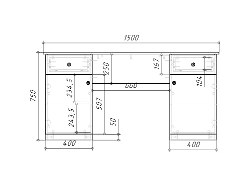 Стенка детская Стрекоза-11 Графит - фото 8