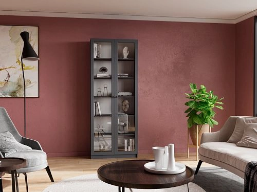 Стеллаж Билли Стольмин 20 Графит - фото 1