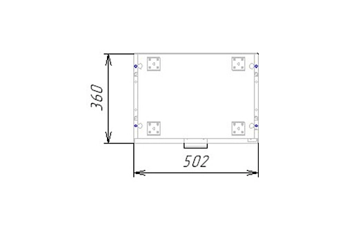 Стеллаж Салерно 1 Черный - фото 6