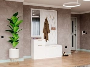 Прихожая Грация-2 с рамкой МДФ