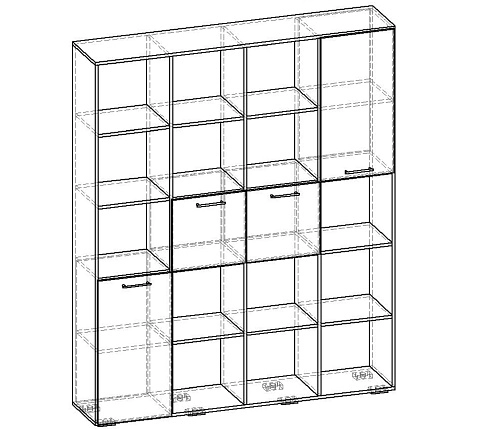 Стеллаж Бриз-4.07 - фото 2