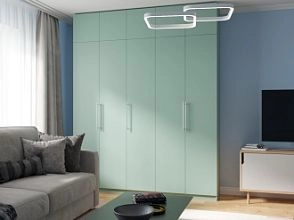 Калифорния-5 с антресолью Пастельный Зеленый