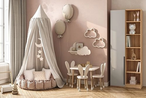 Шкаф распашной Хейсон-27 Кашемир Блэквуд Ячменный - фото 1