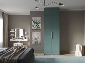 Калифорния-2 с антресолью Сумеречный Голубой