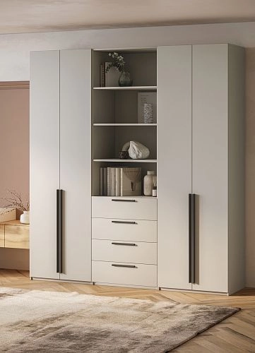 Шкаф распашной Хейсон-9 Кашемир Черный - фото 2