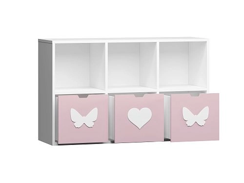 Стеллаж KIDS 12 Розовый Лайт - фото 3