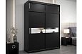 Шкаф-купе Бенито-2А Чёрный