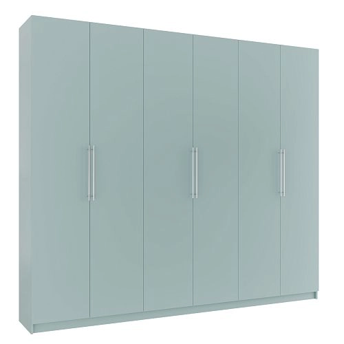 Шкаф распашной Калифорния-6 Сумеречный Голубой - фото 3