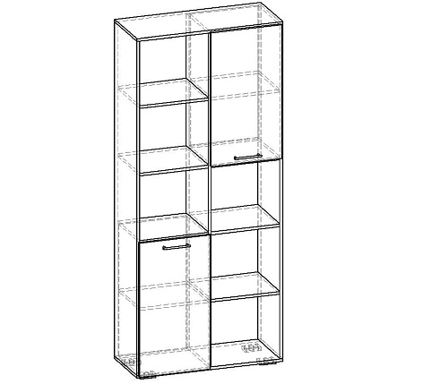 Стеллаж Бриз-2.09 - фото 2