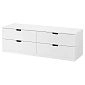 Комод Генри-23 МДФ Белый