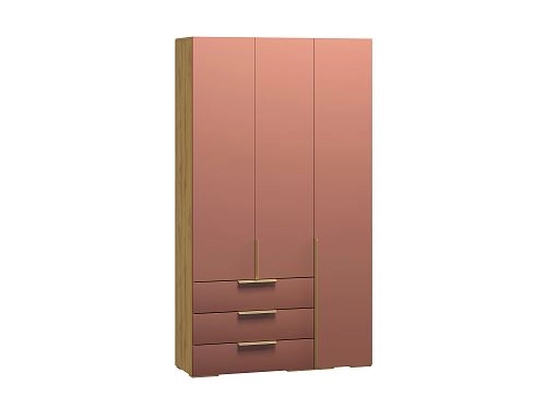 Шкаф распашной Кайси МДФ-6 Шарли Терракота - фото 3