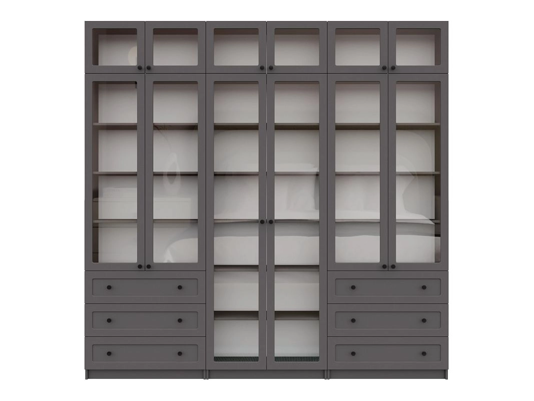 Шкаф для книг Билли Стольмин 54 Графит - фото 4